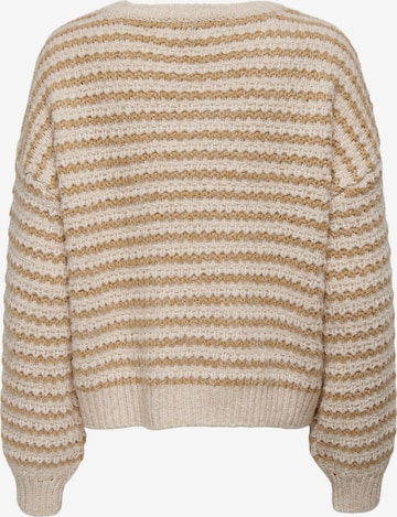 ONLY Sweter 'ANN' w kolorze beżowy