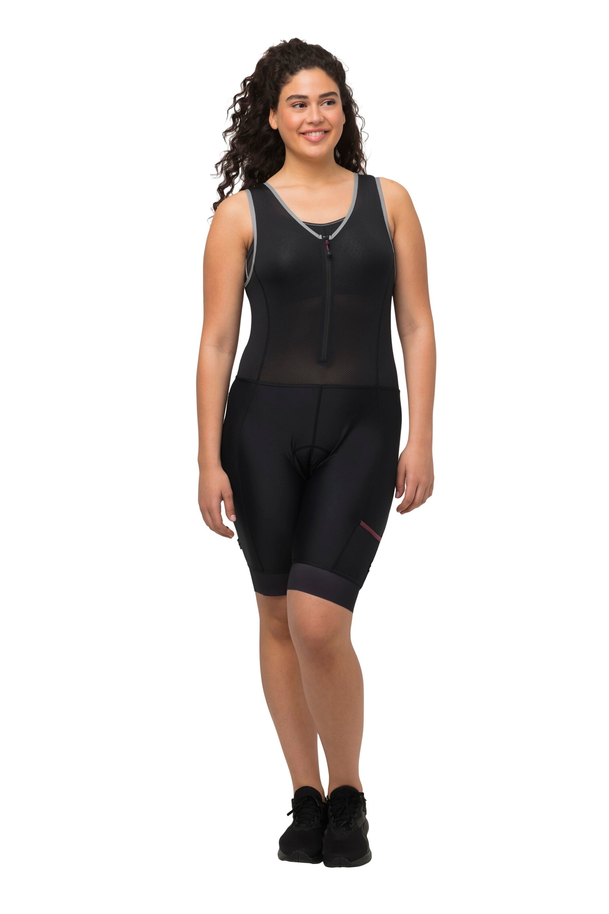 Ulla Popken Trainingsanzug in Schwarz