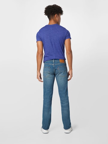 LEVI'S ® Bootcut Jeans '527™ Slim Bootcut' i blå