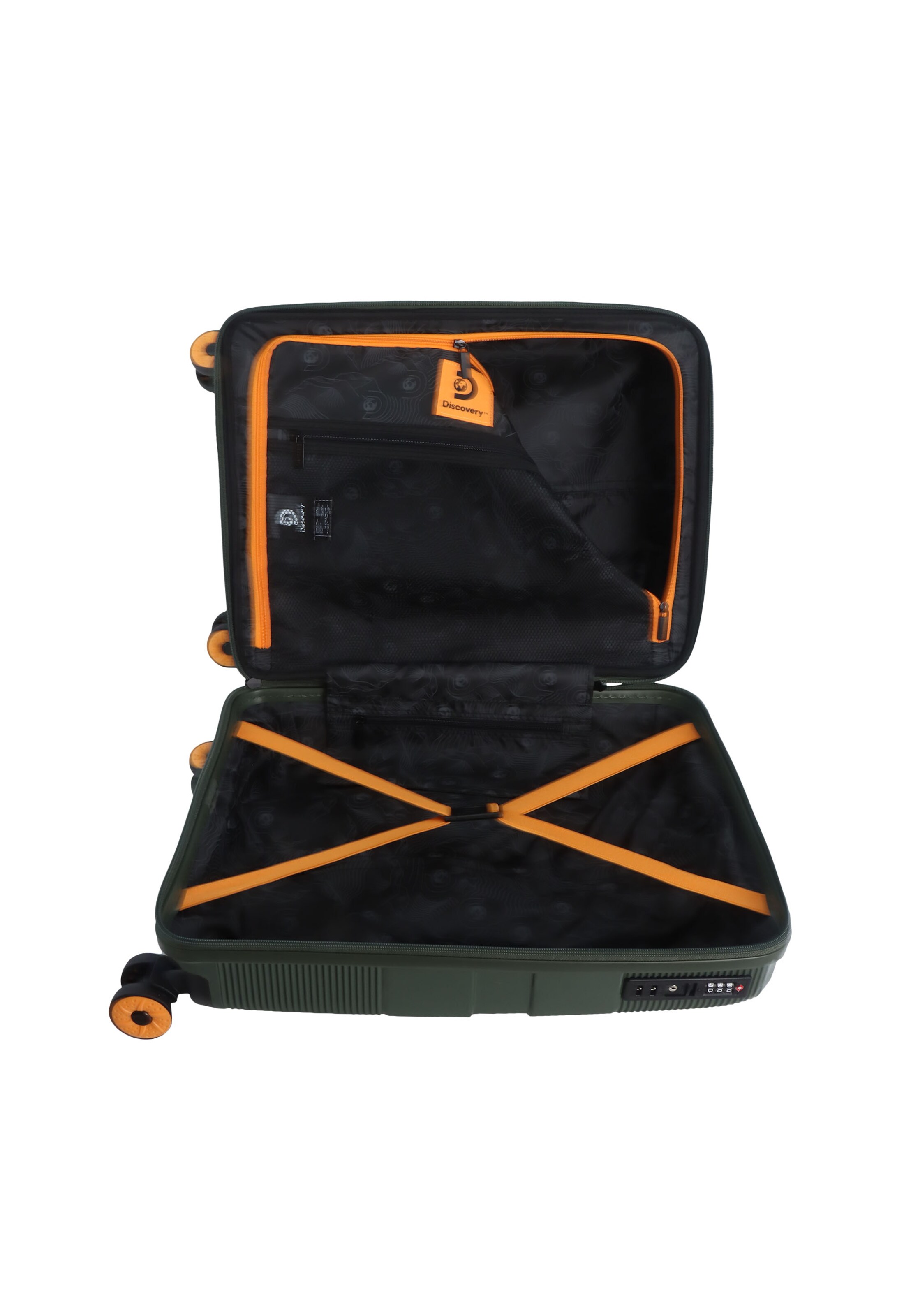 Discovery Suitcase 'Trails' in Green