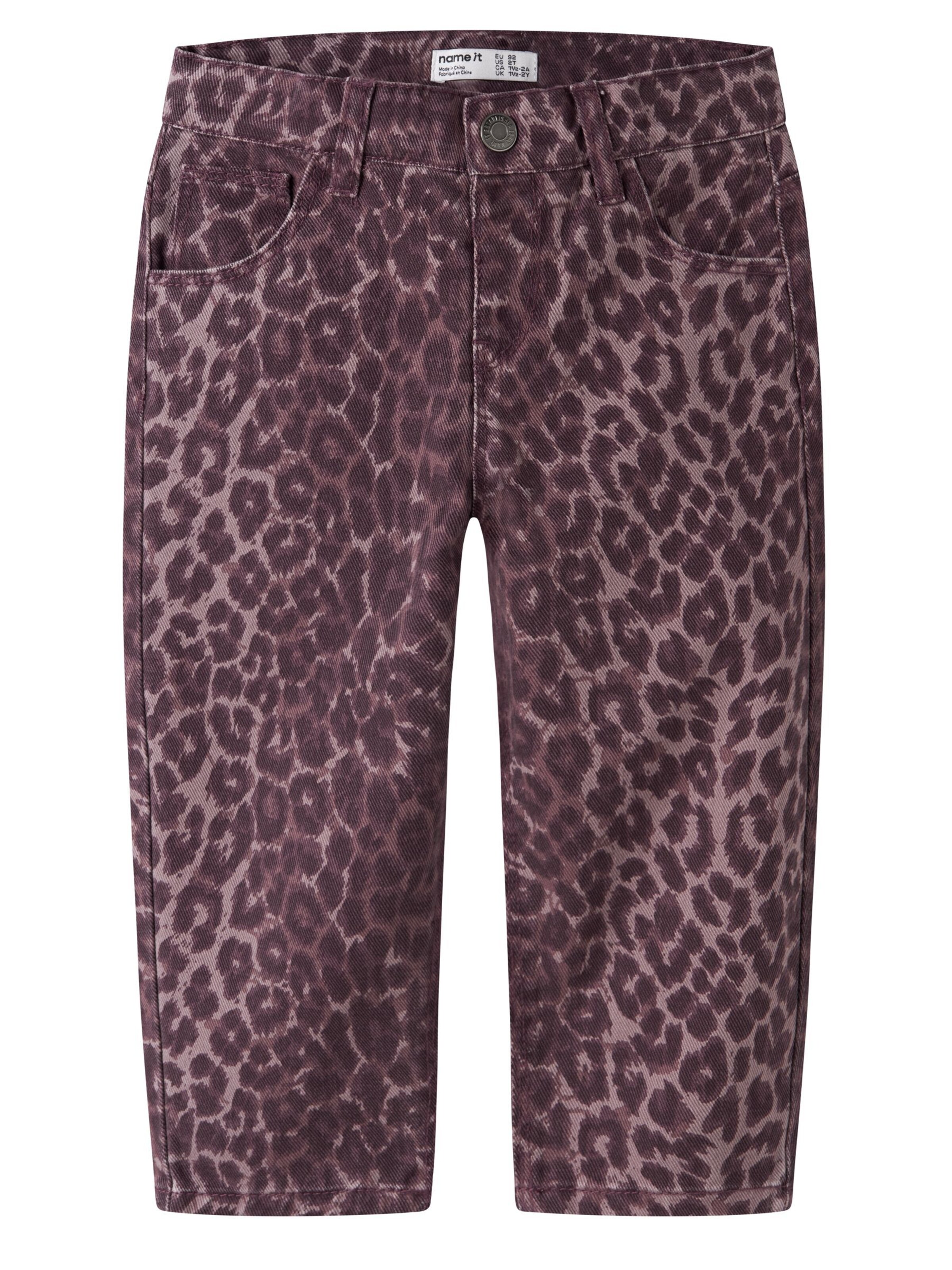 NAME IT - regular Pantalón en rojo: frente