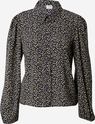 JACQUELINE de YONG Blusa 'PIPER' en azul oscuro / amarillo / verde / lila, Vista del producto