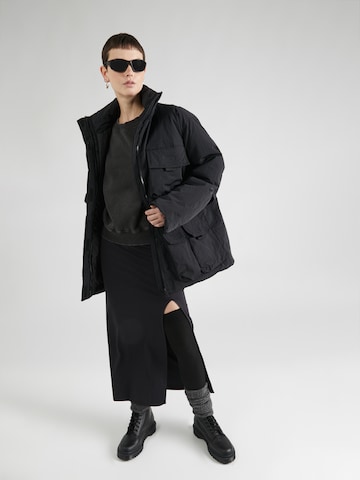 WEEKDAY - Parka de inverno 'Attila' em preto