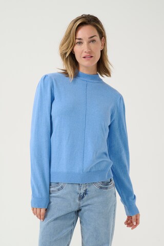 Pull-over 'Anva' Cream en bleu : devant