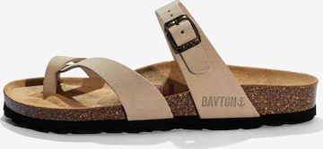 smėlio Bayton Šlepetės per pirštą 'DIANE': priekis