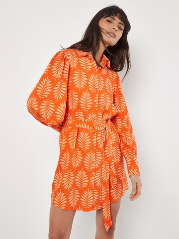 Robe Apricot en orange