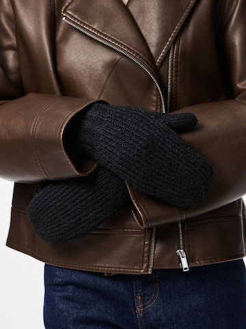 PIECES Mittens 'PCNAMBI' in Black