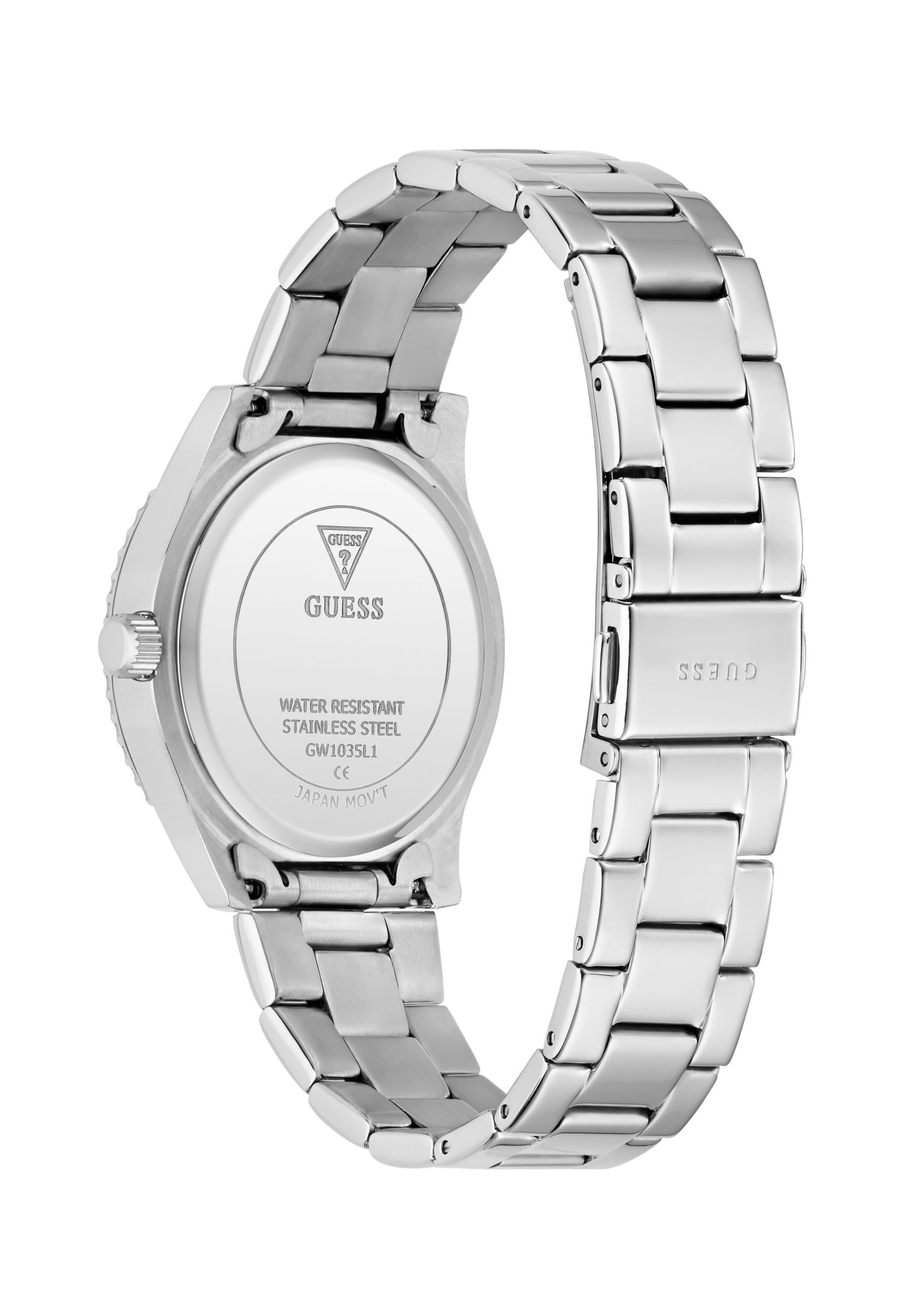 GUESS Analogt ur 'MARIANA' i sølv