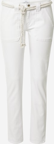 Le Temps Des Cerises Regular Jeans in White: front