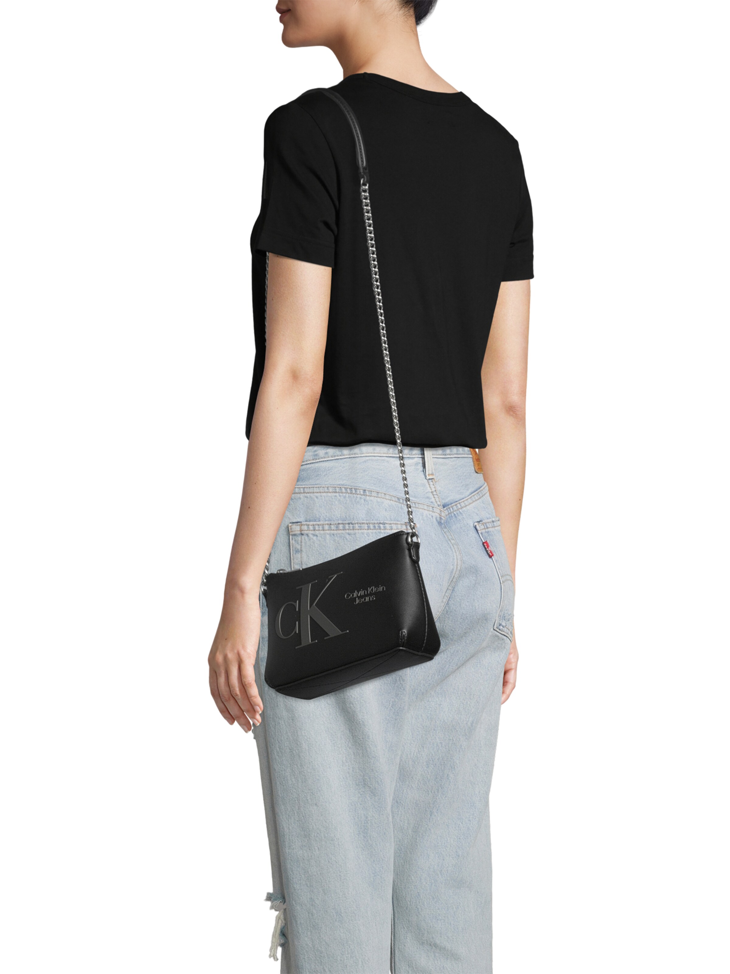 Donna Borse e zaini Calvin Klein Jeans Borsa a tracolla in Nero 