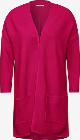 CECIL Knit Cardigan in Pink: front