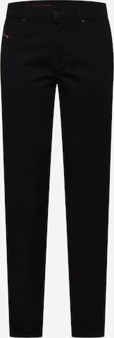 DIESEL Skinny Jeans 'D-STRUKT' in Zwart: voorkant