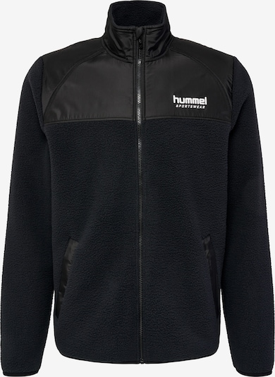 Hummel Funktionele fleece-jas in de kleur Zwart / Wit, Productweergave