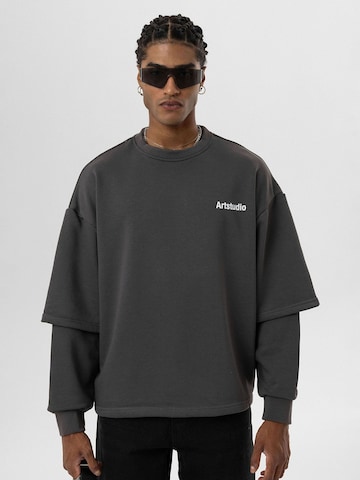 Sweat-shirt 'Wendel' Dandalo en gris : devant