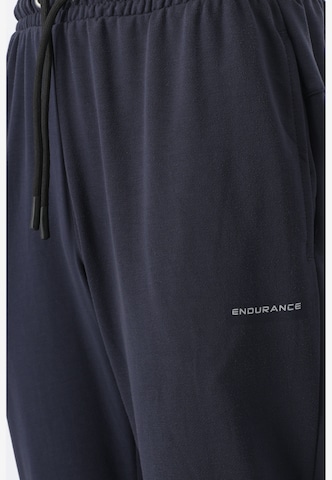 ENDURANCE Tapered Jogginghose 'Grovent' in Blau