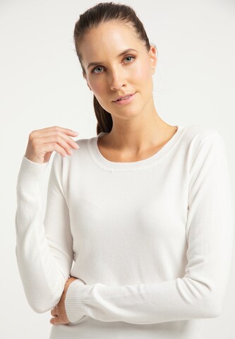 Pull-over DreiMaster Klassik en blanc