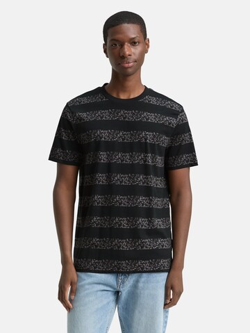T-Shirt TOM TAILOR DENIM en gris : devant