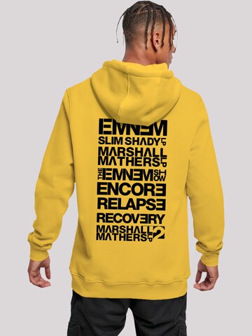 F4NT4STIC Sweatshirt 'Eminem ' in Gelb