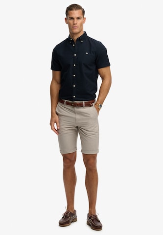 Coupe regular Chemise Superdry & Co en bleu