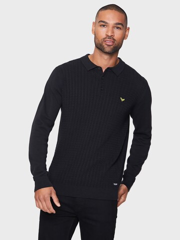 Threadbare Pullover 'Caesar' in Schwarz: Vorderseite