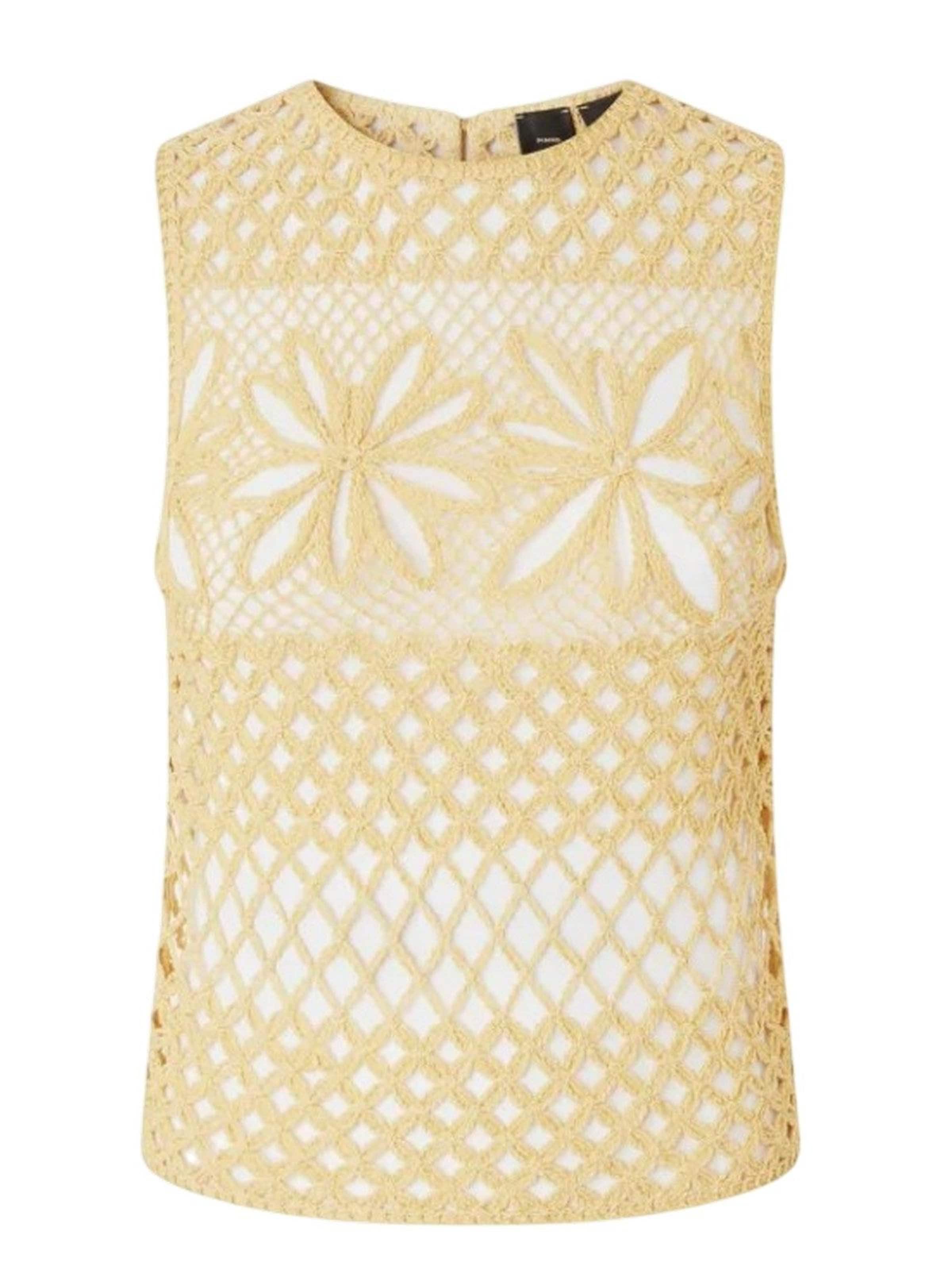 Top di PINKO in giallo: frontale