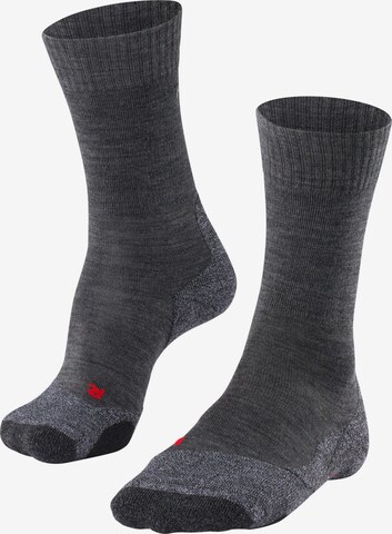 FALKE Athletic Socks 'TK2 Explore' in Grey: front