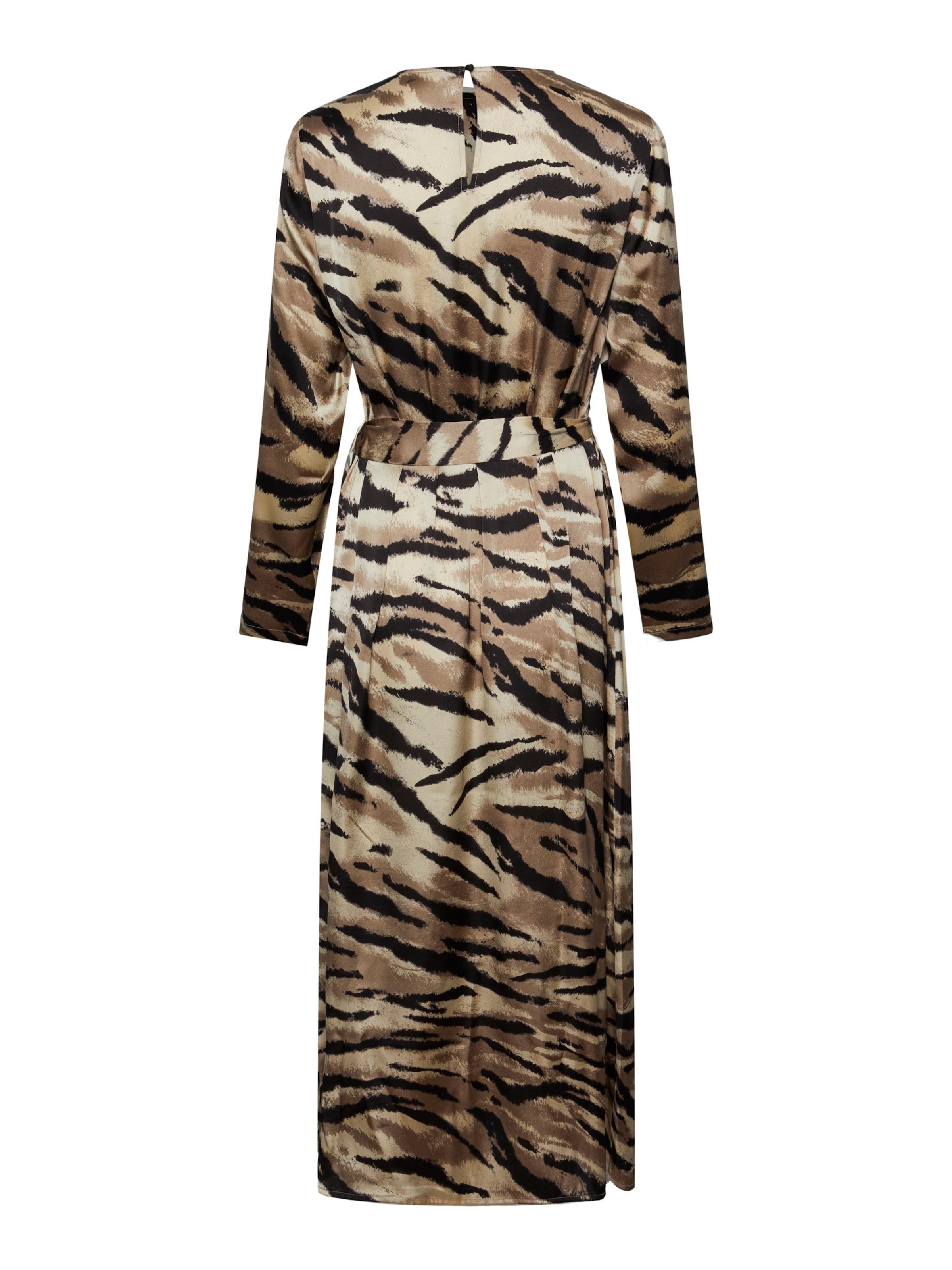 PIECES Jurk 'FEI' in Beige