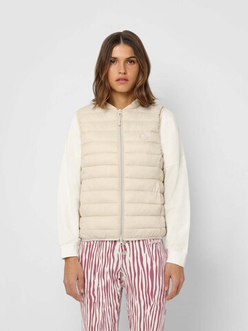 Gilet Scalpers en beige : devant