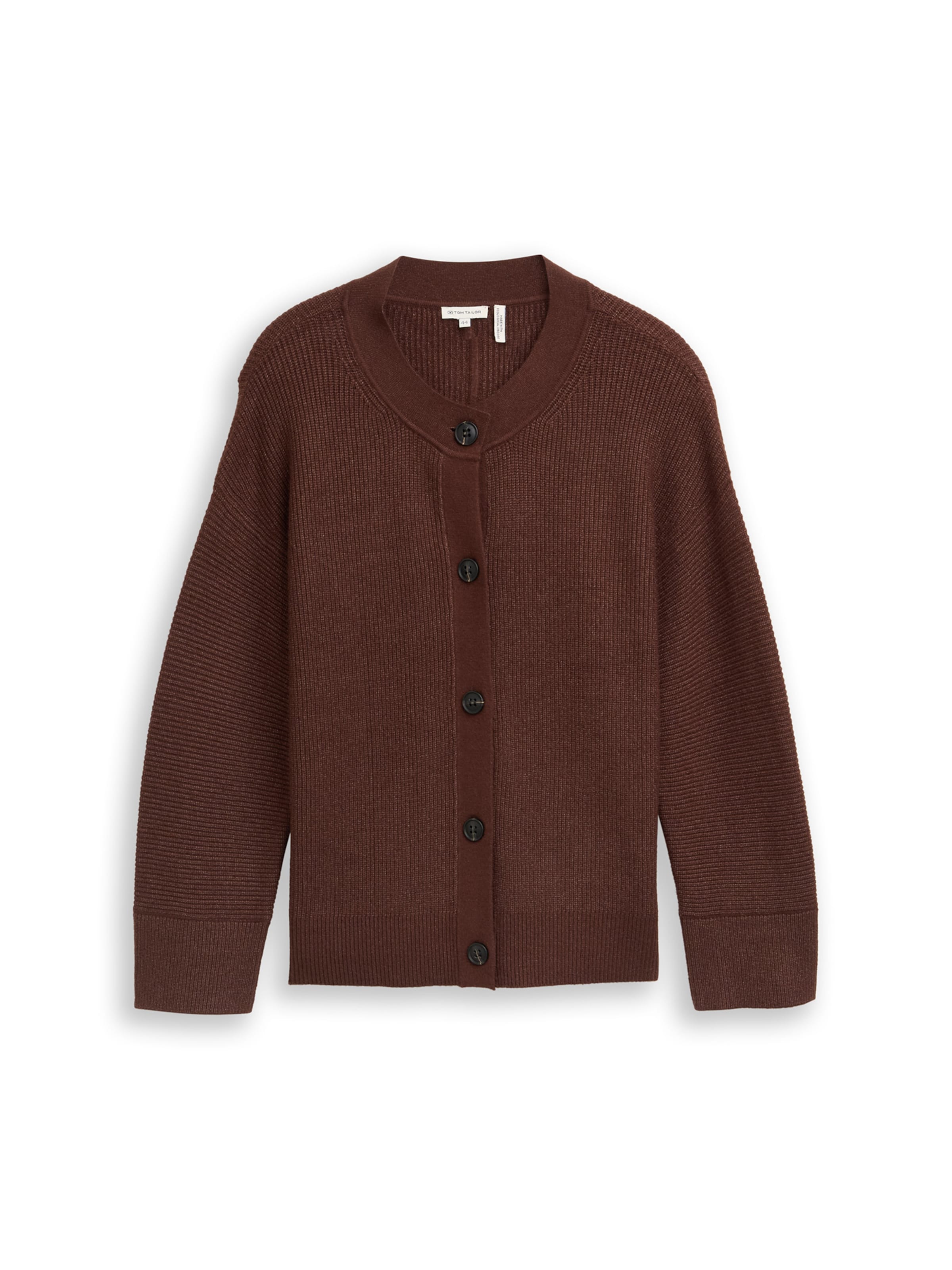 Cardigan Tom Tailor Women + en marron : devant