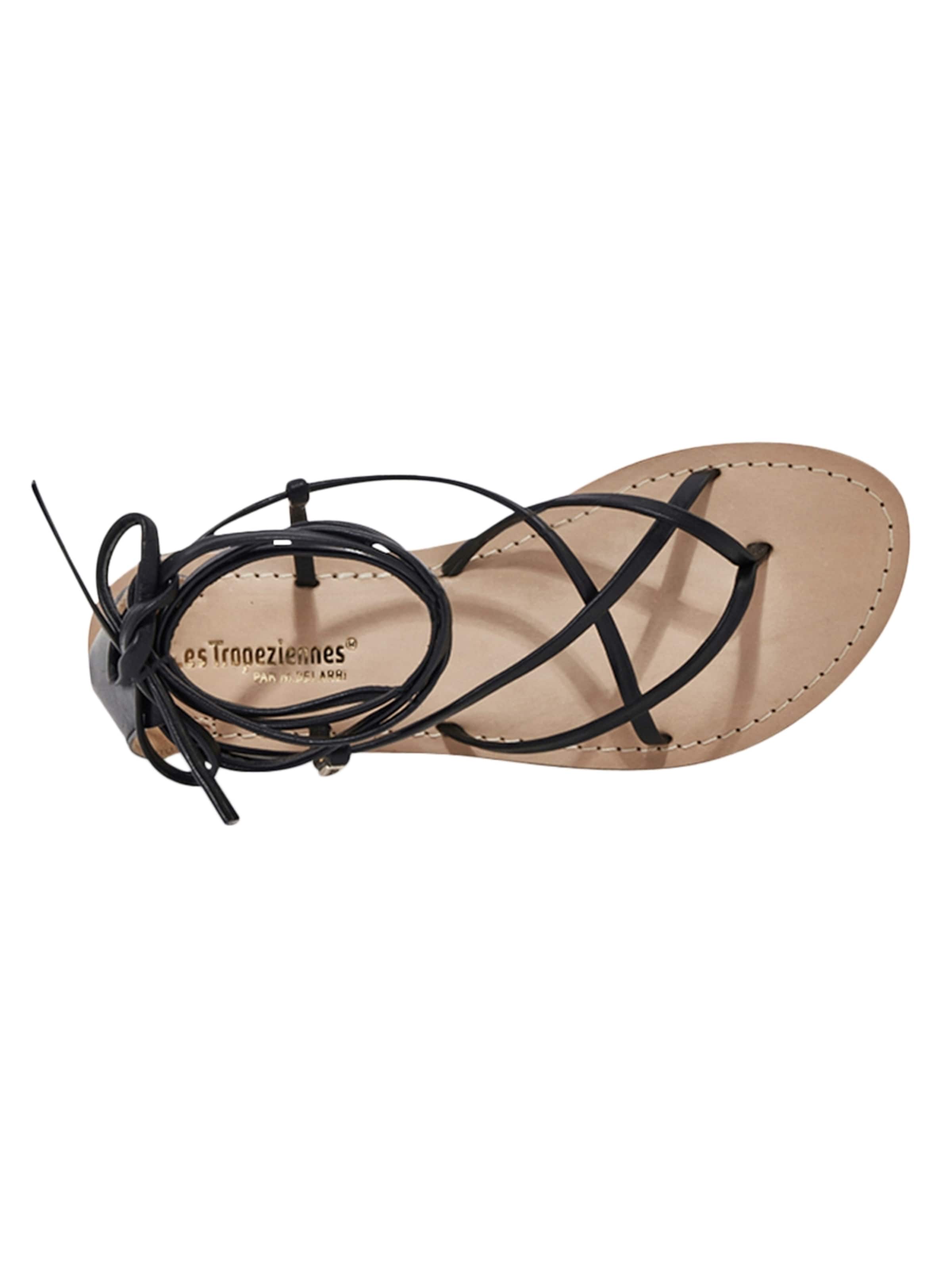 Les Tropéziennes Sandals in Black
