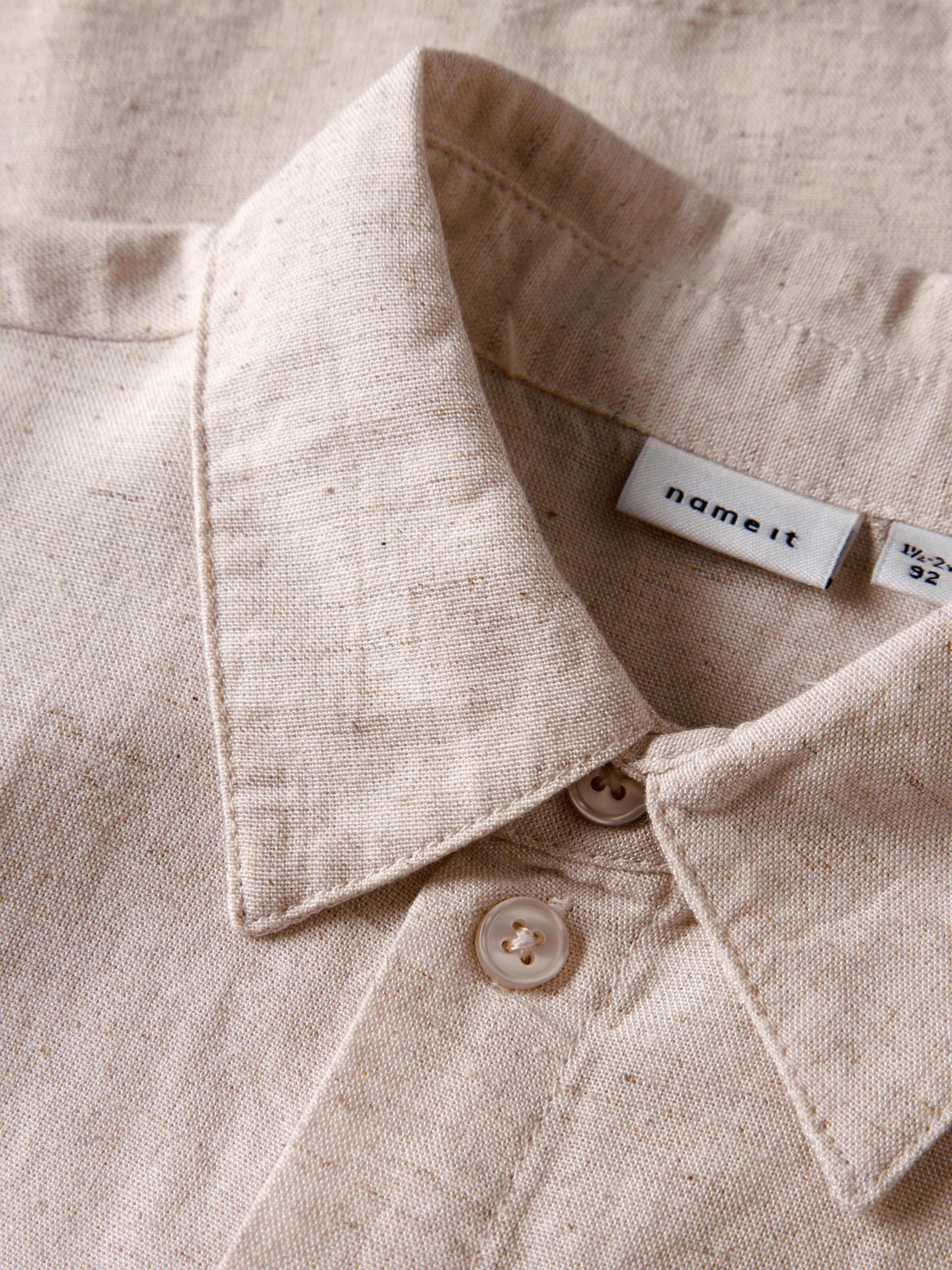 Regular fit Camicia 'Faher' di NAME IT in beige