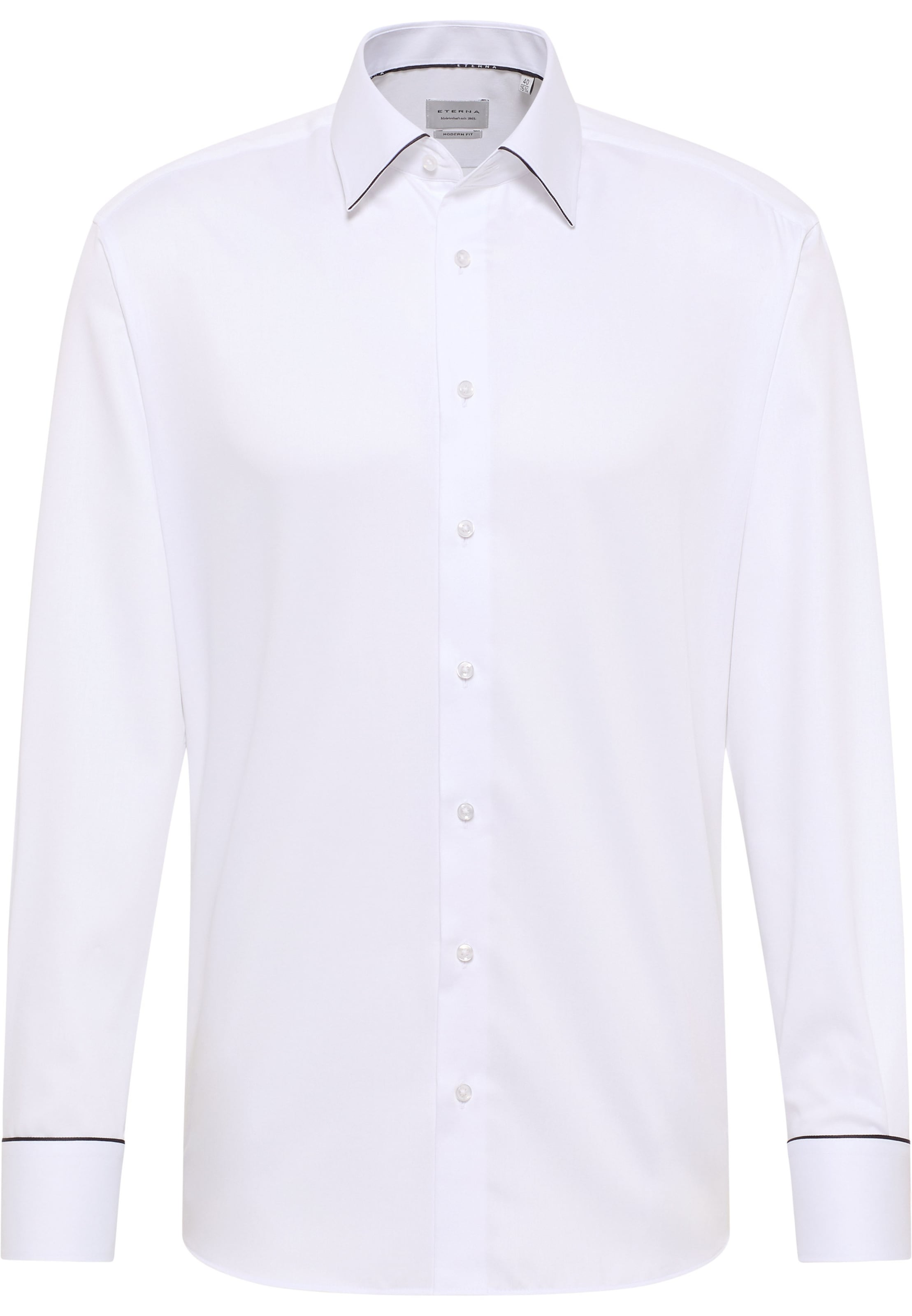 ETERNA Business shirt in Black / White, Item view