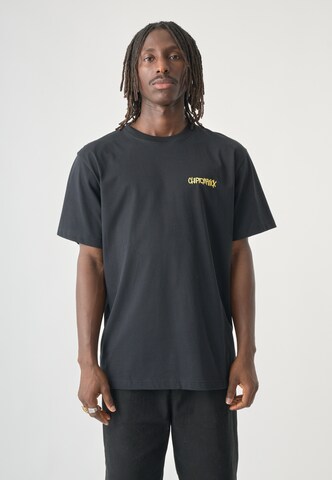 Cleptomanicx Shirt in Black: front