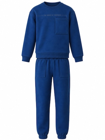 Tommy Life Trainingspak 'TOMMY Kinder Active Set' in Blauw: voorkant