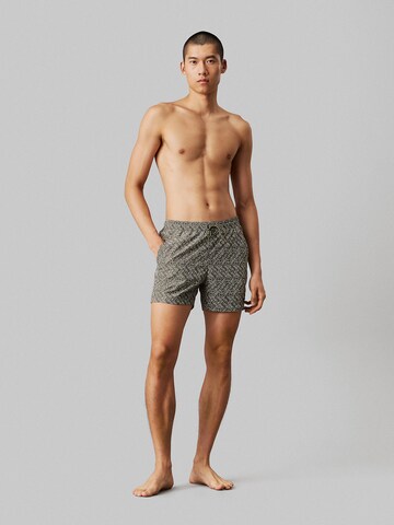 Calvin Klein Swimwear Badeshorts 'Essentials' in Grün