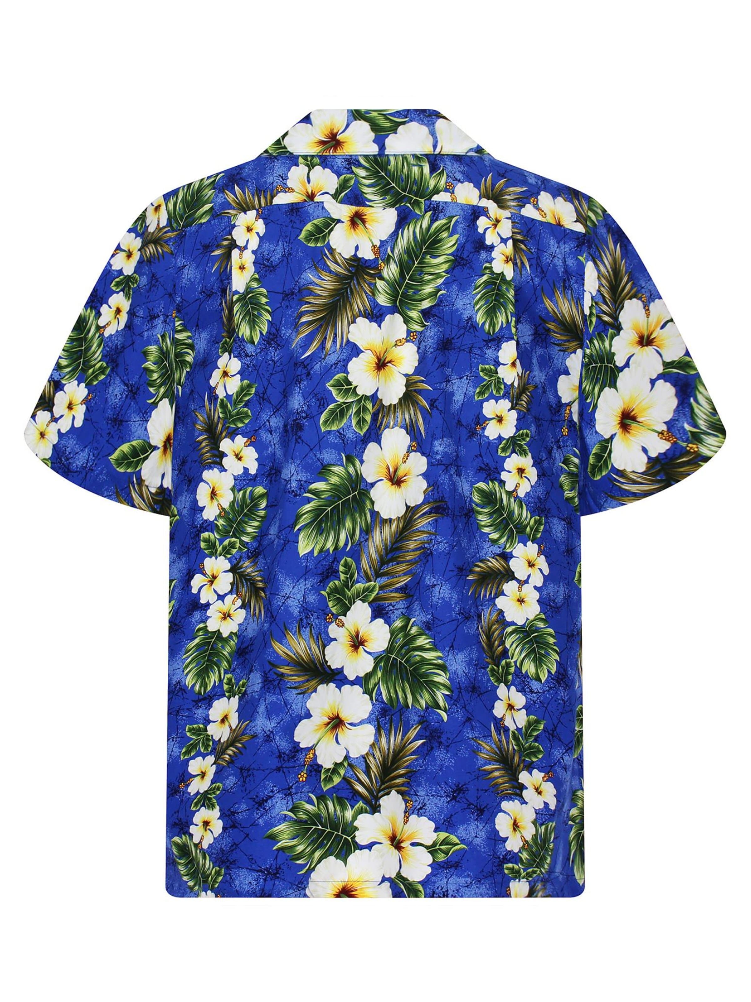 KY's Regular fit Button Up Shirt '3-Farben' in Blue