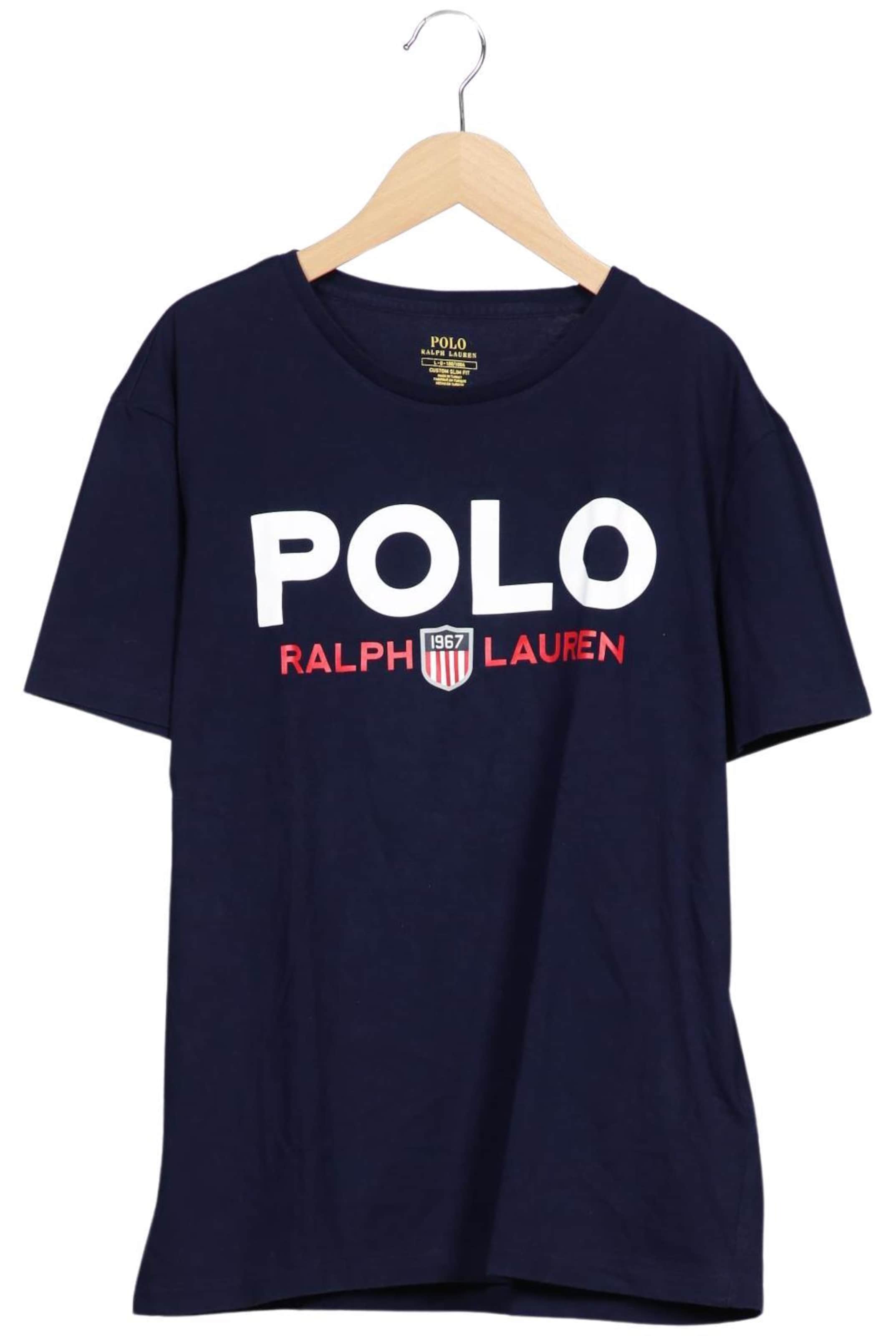 Polo Ralph Lauren T-Shirt L in Blau: Vorderseite