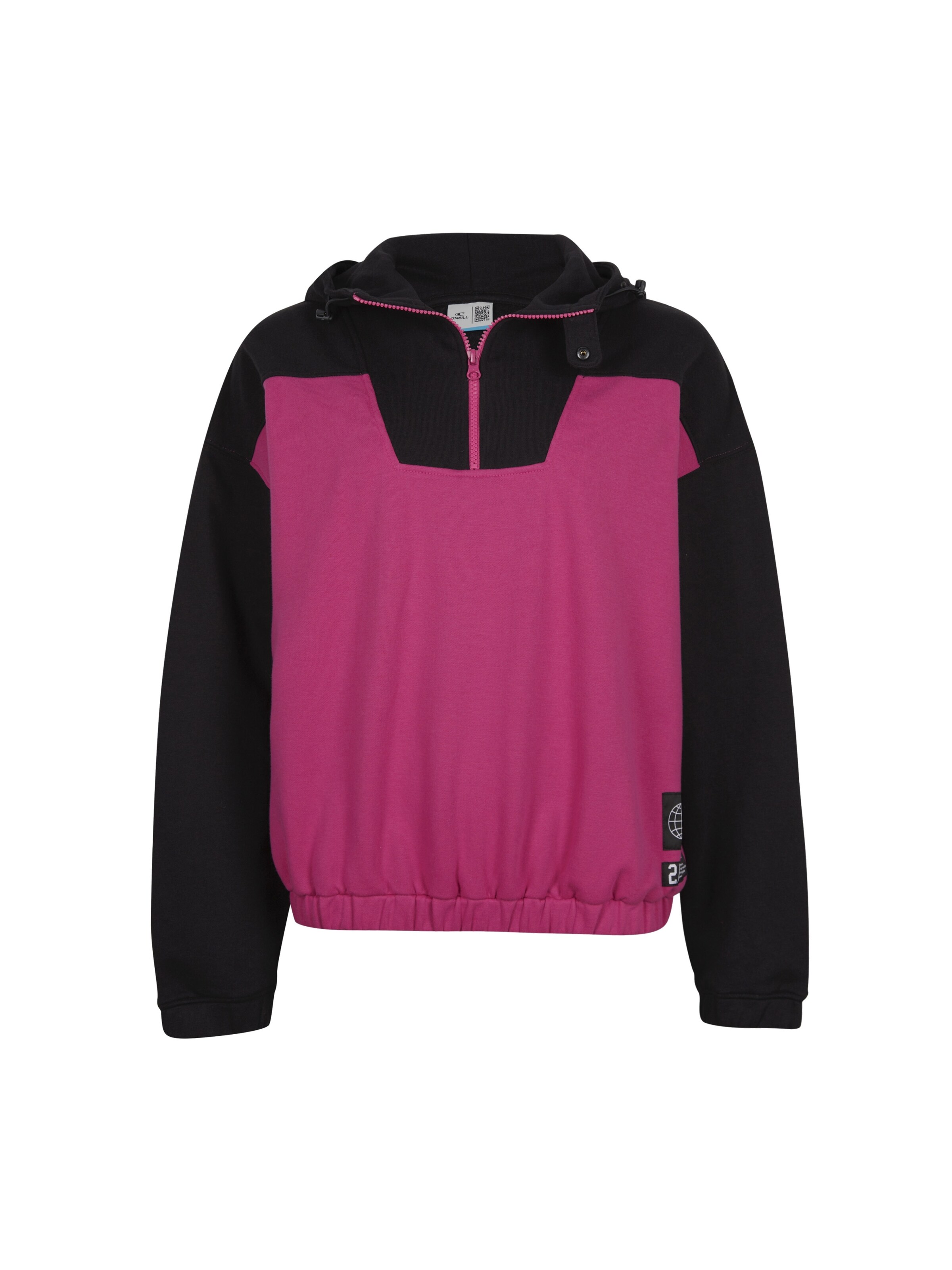 O'NEILL Μπλούζα φούτερ 'Collegiate' σε ροζ: μπροστά