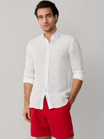 Hackett London Swimming shorts 'Icon Solid' in Red