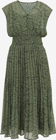 WE Fashion Kleid in Grün: Vorderseite