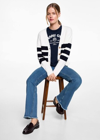 MANGO TEEN Flared Jeans in Blau