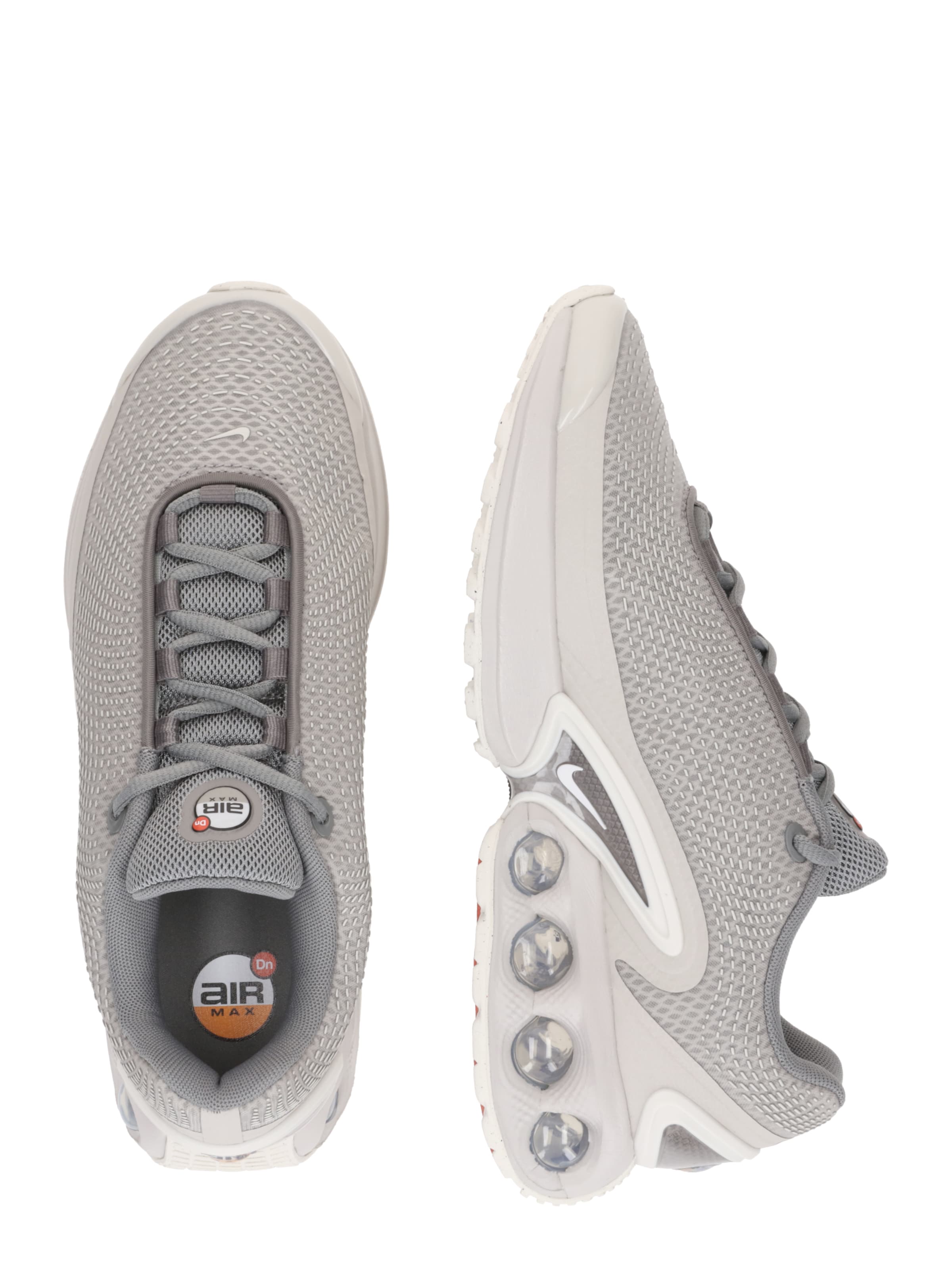 pelēks Nike Sportswear Zemie brīvā laika apavi 'Air Max Dn'