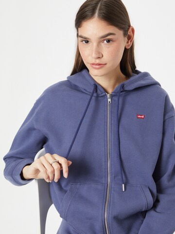 LEVI'S ® Bluza rozpinana 'Standard Zip Hoodie' w kolorze niebieski