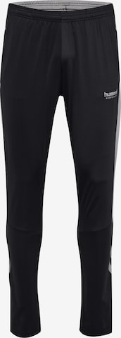 Hummel Slim fit Workout Pants 'GC AGILITY' in Black: front