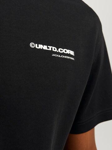 juoda JACK & JONES Marškinėliai 'JCOAero'