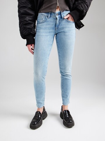 G-STAR Skinny Jeans in Blau: Vorderseite