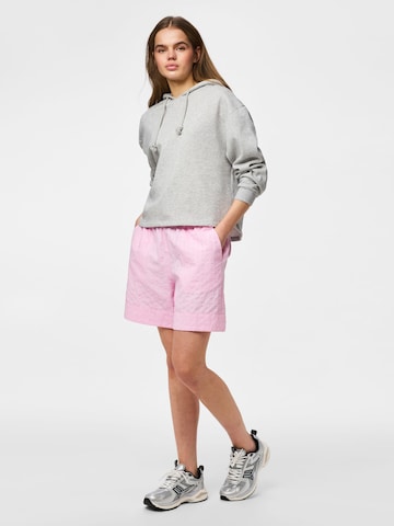 Loosefit Pantalon PIECES en rose