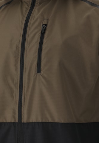 ENDURANCE Athletic Jacket 'Hugoee' in Brown