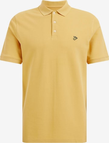 T-Shirt WE Fashion en jaune : devant