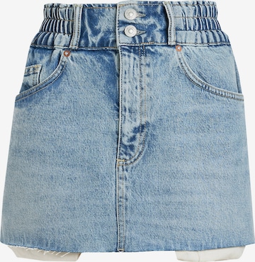 AllSaints - Falda 'HAILEY' en azul: frente